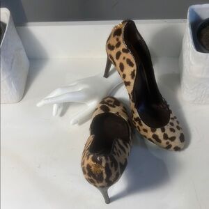Roberto Cavalli Leopard Print Heels
